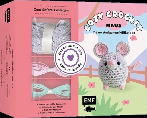 Ly, Annick. Cozy Crochet - Deine Amigurumi-Häkelbox: Maus - Mit Anleitungs-Booklet und allen Materialien: Garn (100% Baumwolle, 3 Farben), Häkelnadel, Füllwatte, Sicherheitsaugen. Für deine kreative Me-Time!. Edition Michael Fischer, 2026.