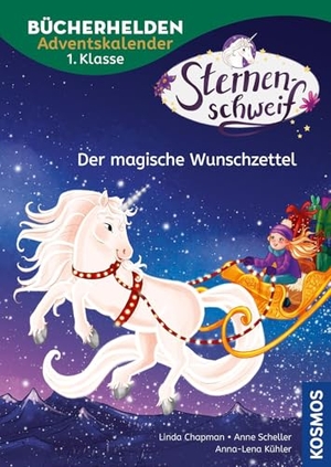 Chapman, Linda / Anne Scheller. Sternenschweif, Bücherhelden 1. Klasse, Adventskalender, Der magische Wunschzettel - Gut lesen können - Spielerisch lesen üben mit vielen weihnachtlichen Rätseln, DIYs und Bastelideen.. Franckh-Kosmos, 2025.