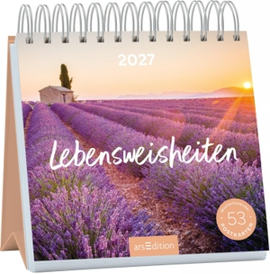 Postkartenkalender Lebensweisheiten 2027. Ars Edition GmbH, 2026.
