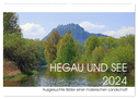 Hegau und See (Wandkalender 2024 DIN A2 quer), CALVENDO Monatskalender