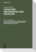 Die Periode der Konsolidierung und der Revision des Bismarckschen Reichsaufbaus 1919¿1930