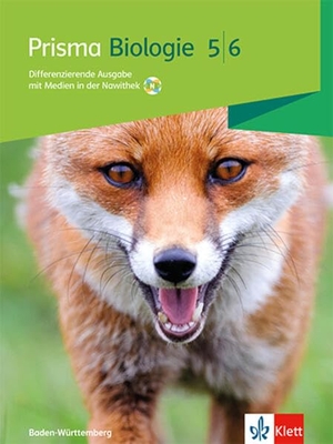 Prisma Biologie 1. Differenzierende Ausgabe Baden-Württemberg - Schulbuch mit Medien in der Nawithek Klasse 5/6. Klett Ernst /Schulbuch, 2026.