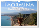 Taormina Siziliens Perle (Wandkalender 2024 DIN A4 quer), CALVENDO Monatskalender