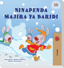 I Love Winter (Swahili Book for Kids)