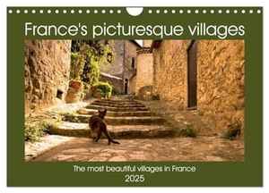 Voigt, Tanja. France's picturesque villages (Wall Calendar 2025 DIN A4 landscape), CALVENDO 12 Month Wall Calendar - The beautiful and medieval villages in France can be found in nearly every region. Calvendo, 2024.
