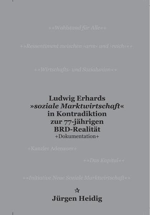 Heidig, Jürgen. Ludwig Erhards 'soziale Marktwirtschaft' in Kontradiktion zur 77-jährigen BRD-Realität +Dokumentation+. Heidig, Jürgen, 2026.