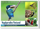 Vogelparadies Pantanal (Tischkalender 2024 DIN A5 quer), CALVENDO Monatskalender