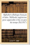 Alphabet Syllabique Français Et Latin