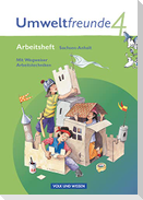 Umweltfreunde 4. Schuljahr. Arbeitsheft Sachsen-Anhalt