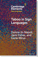 Taboo in Sign Languages