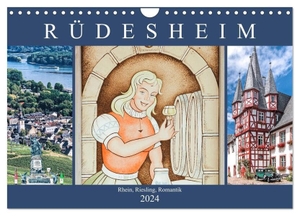 Meyer, Dieter. Rüdesheim - Rhein, Riesling, Romantik (Wandkalender 2024 DIN A4 quer), CALVENDO Monatskalender - Rüdesheim am Rhein - Zentrum feucht fröhlicher Rheinromantik.. Calvendo Verlag, 2023.