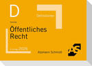 Definitionen Öffentliches Recht
