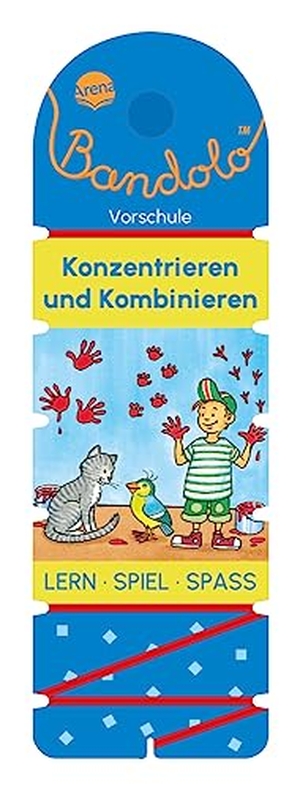 Barnhusen, Friederike. Bandolo. Konzentrieren und Kombinieren - Lernspiel mit Lösungskontrolle für Kinder ab 5 Jahren. Arena Verlag GmbH, 2023.