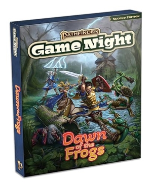 Bulmahn, Jason. Pathfinder Game Night: Dawn of the Frogs Deluxe Adventure. Paizo, Inc., 2025.