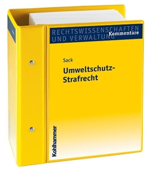 Sack, Hans-Jürgen. Umweltschutz-Strafrecht - Erläuterungen der Straf- und Bußgeldvorschriften. Stand: November 2025, Gesamtwerk inkl. 52. Lfg.. Kohlhammer W., 2014.