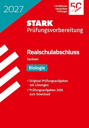 STARK Biologie - Realschulabschluss 2027 Sachsen - Prüfungsvorbereitung. Stark Verlag GmbH, 2026.