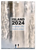 Island 2024 - Einzigartige Natur hautnah erleben (Wandkalender 2024 DIN A4 hoch), CALVENDO Monatskalender