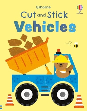 Greenwell, Jessica. Cut and Stick Vehicles. Usborne Publishing  IWUK, 2025.