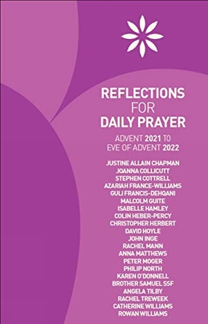 Bruce, Kate. Reflections for Daily Prayer: Advent 2021 to Christ the King 2022. Hymns Ancient & Modern, 2021.
