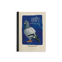matabooks - Nachhaltiges A6 Notizbuch/Skizzenbuch/Tagebuch/Bullet Journal/Schreibheft aus Graspapier - Steifbroschur Dahara Farbe: Pigeon Grey