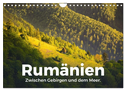 Rumänien - Zwischen Gebirgen und dem Meer. (Wandkalender 2024 DIN A4 quer), CALVENDO Monatskalender