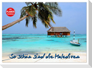 So schön sind die Malediven (Wandkalender 2025 DIN A2 quer), CALVENDO Monatskalender