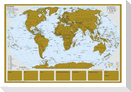 Scratchmap/Rubbelkarte THE WORLD