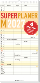 Superplaner M - 4 Spalten 2027