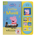 Peppa Pig - Lustige Musik -Soundbuch - Pappbilderbuch mit 7 lustigen Geräuschen