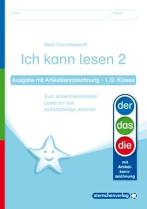 Langhans, Katrin. Ich kann lesen 2 Ausgabe mit Artikelkennzeichnung 1. und 2. Klasse - Mein Sternchenheft zum sinnentnehmenden Lesen für das selbstständige Arbeiten. Sternchenverlag GmbH, 2016.