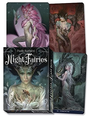 Barbieri, Paolo / Rachel Paul. Barbieri Night Fairies Oracle Cards. Llewellyn Worldwide, Ltd., 2022.
