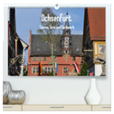 Ochsenfurt - Türme, Tore und Fachwerk (hochwertiger Premium Wandkalender 2025 DIN A2 quer), Kunstdruck in Hochglanz