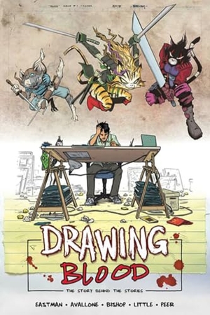 Avallone, David / Kevin Eastman. Drawing Blood - Spilled Ink. Image Comics, 2024.