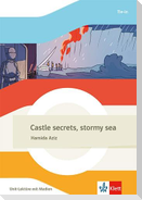 Castle secrets, stormy sea