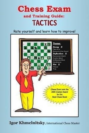Khmelnitsky, Igor. Chess Exam and Training Guide: Tactics - Rate Yourself and Learn How to Improve!. Iamcoach Publishing, 2007.