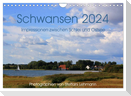 Schwansen 2024. Impressionen zwischen Schlei und Ostsee (Wandkalender 2024 DIN A4 quer), CALVENDO Monatskalender