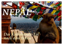 Nepal-Das Kathmandu-Tal nach dem Beben (Wandkalender 2024 DIN A4 quer), CALVENDO Monatskalender