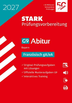STARK Französisch gA/eA - Abitur 2027 Bayern - Prüfungsvorbereitung. Stark Verlag GmbH, 2026.