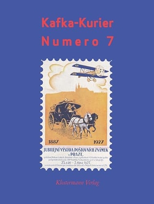 Reuß / Staengle (Hrsg.). Kafka-Kurier Numero 7. Klostermann Vittorio GmbH, 2026.