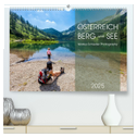 Österreich Berg und See (hochwertiger Premium Wandkalender 2025 DIN A2 quer), Kunstdruck in Hochglanz