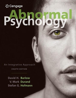Barlow, David / Durand, V. et al. Bundle: Abnormal Psychology: An Integrative Approach, 8th + Casebook in Abnormal Psychology, 5th. Cengage Learning, 2017.
