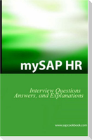 Mysap HR Interview Questions, Answers, and Explanations