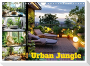 Urban Jungle - wohnen mit Pflanzen (Wandkalender 2025 DIN A4 quer), CALVENDO Monatskalender