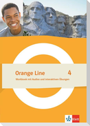 Orange Line 4. Workbook mit Audios und interaktiven Übungen Klasse 8