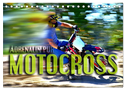 Motocross - Adrenalin pur (Tischkalender 2025 DIN A5 quer), CALVENDO Monatskalender