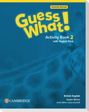 Guess What! British English Level 2 Activity Book with Digital Pack Updated