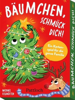 Feldkötter, Michael. Bäumchen, schmück dich! - Ein Kartenspiel für die ganze Familie | Weihnachtsspiel für Kinder ab 5 Jahren. Für 2-4 Personen. Pattloch Geschenkbuch, 2026.