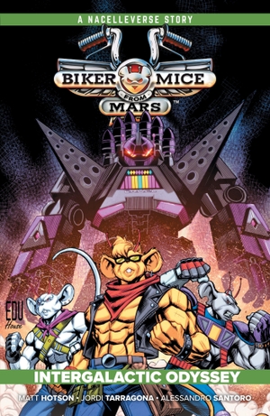 Hotson, Matt. Biker Mice from Mars Vol. 2: Intergalactic Odyssey. Oni Press, 2026.