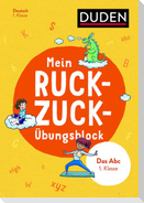 Mein Ruckzuck-Übungsblock Das Abc 1. Klasse