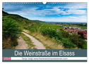 Die Weinstaße im Elsass (Wandkalender 2024 DIN A3 quer), CALVENDO Monatskalender